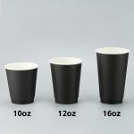 Eco Friendly Bistratal 16oz Paper Cup And Lid For Hot Beverages