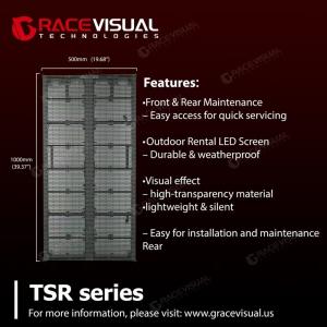 Wholesale TSR Series ---P3.9-7.8mm Outdoor Transparent LED Displays from china suppliers