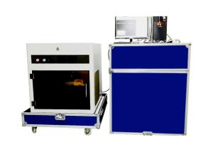 Wholesale Desktop YAG 3D Crystal Laser Engraving Machine 800mm x 1000mm x 1300mm from china suppliers