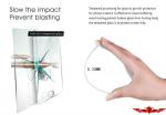 Explosion proof Japan 0.33MM 9H 2.5D tempered glass screen film for Samsung