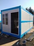 2 Bedroom Firm Folding Container House Steel Frame Material High Mobility