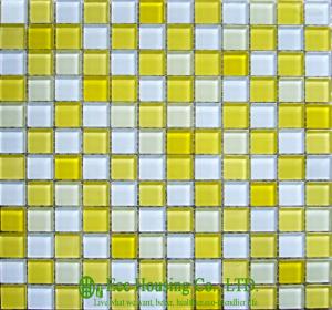 Wholesale Mixed Color Glass Crystal Mosaic Tile for indoor &amp;outdoor walls,Glass mosaic tile Factory from china suppliers