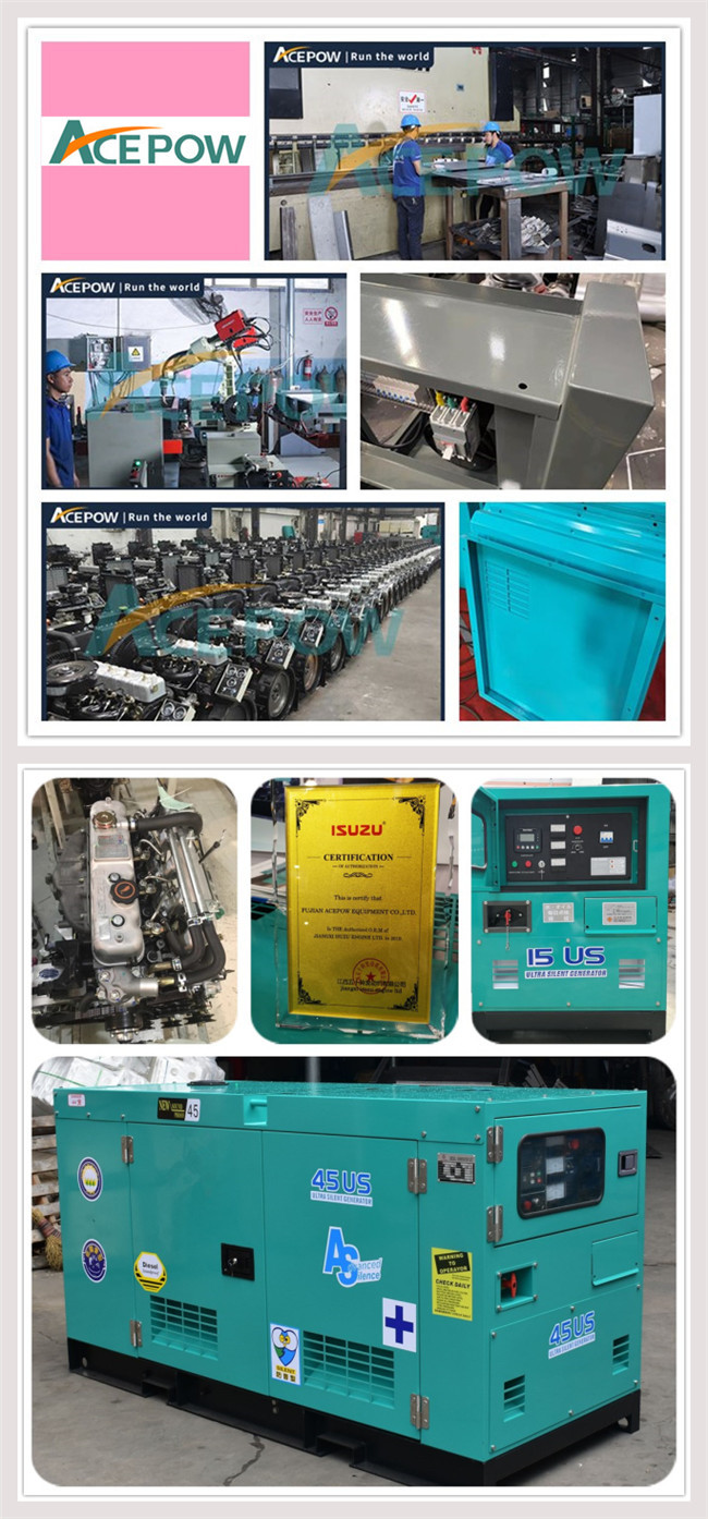 1500RPM 32KW 40KVA Canopy Diesel Generator