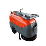 Folding PE Battery 22L Tank Office Floor Scrubber