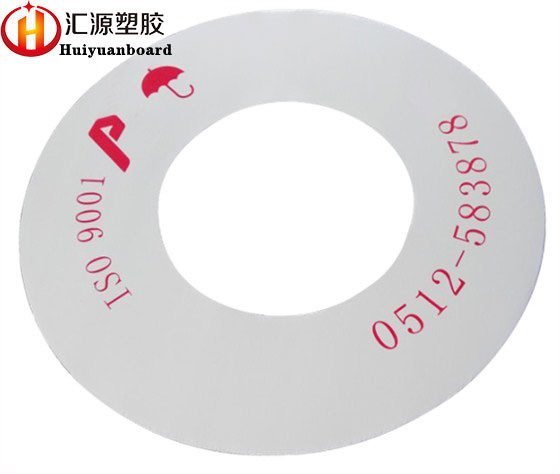 Recyclable Non Toxic White Corflute Sheets , 8mm Corrugated Plastic Sheets