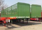 2 Axle Fence Semi Trailer 30 Tons Semi Container Trailer