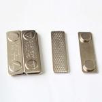 Steel Plate N35 Neodymium Magnetic Name Badge 45x13x6mm