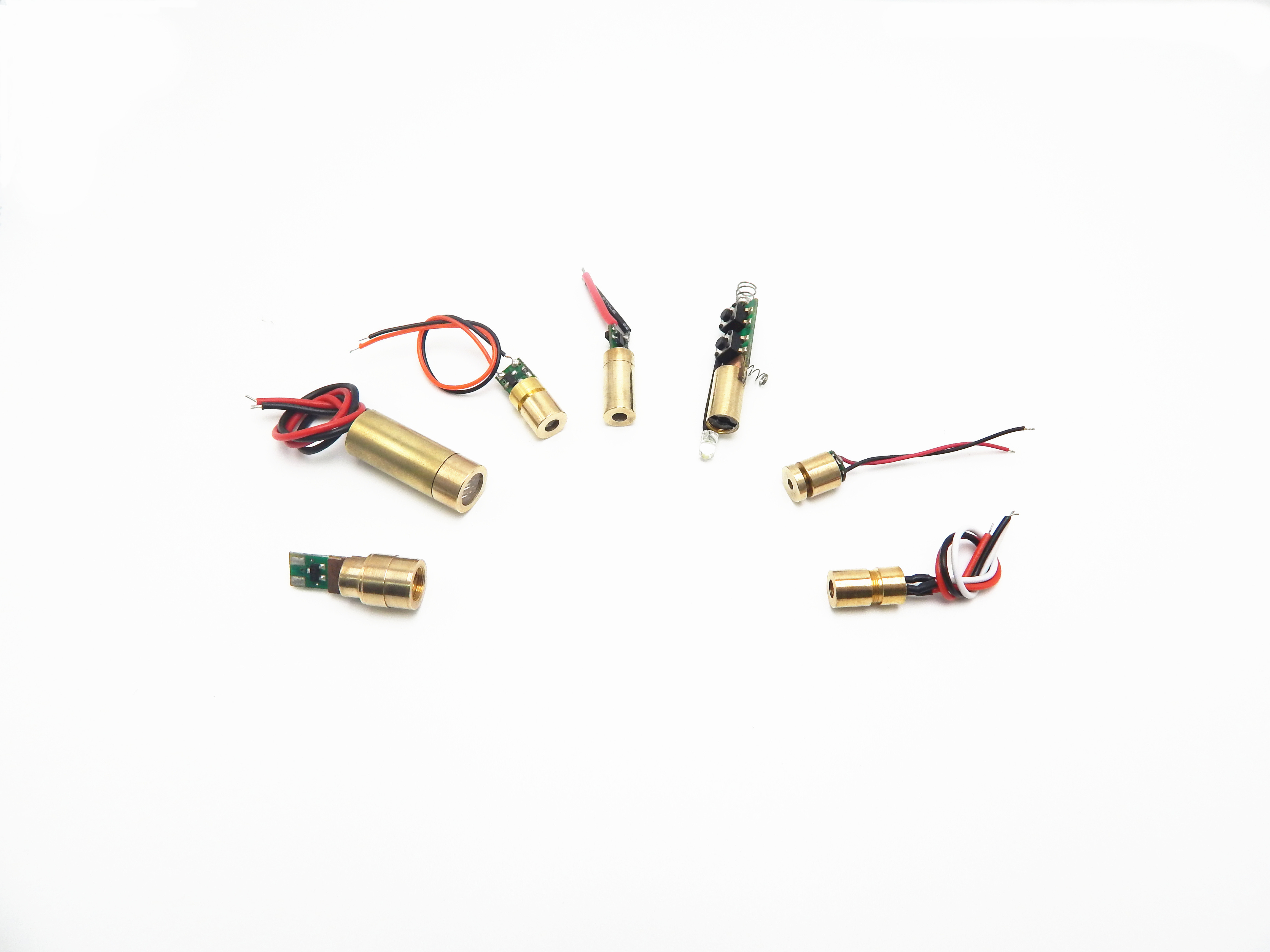 laser module 405nm~808nm laser diode module ,red light,Laser module with PCB and wire,Dot/Line/Cross light