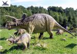 Remote Control Life Like Dinosaur Statues For Exhibit In Luna Park