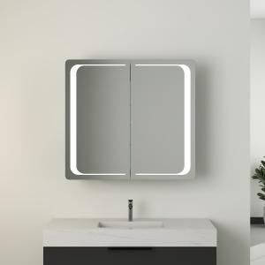 Wholesale Dimmable Brightness Lighted Medicine Cabinet Sharp Imaging Convenient For Makeu from china suppliers