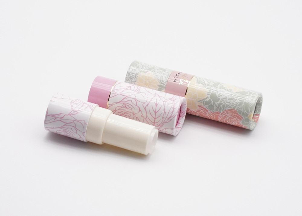 Plastic Inner Refillable Empty Lipstick Tube Labeling Surface