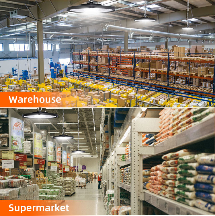 High Lumen Warehouse Industrial LED High Bay Light 50W 100W 150W