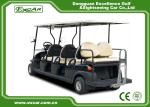 Chinese Manufacture Certificated Electric Golf Carts with 6+2 Seaters Color