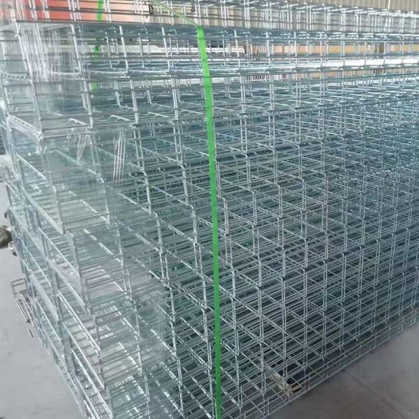 150-600mm Width Wire Mesh Basket Cable Tray ODM