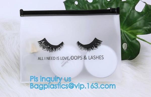 Slider Packaging waterproof promotion Zipper bag, Sinicline pvc mini plastic