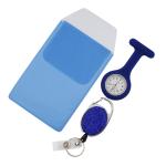 Silicone Doctor and Nurse Watch Fob Pocket Watch Brooch Lapel with Clip Medical