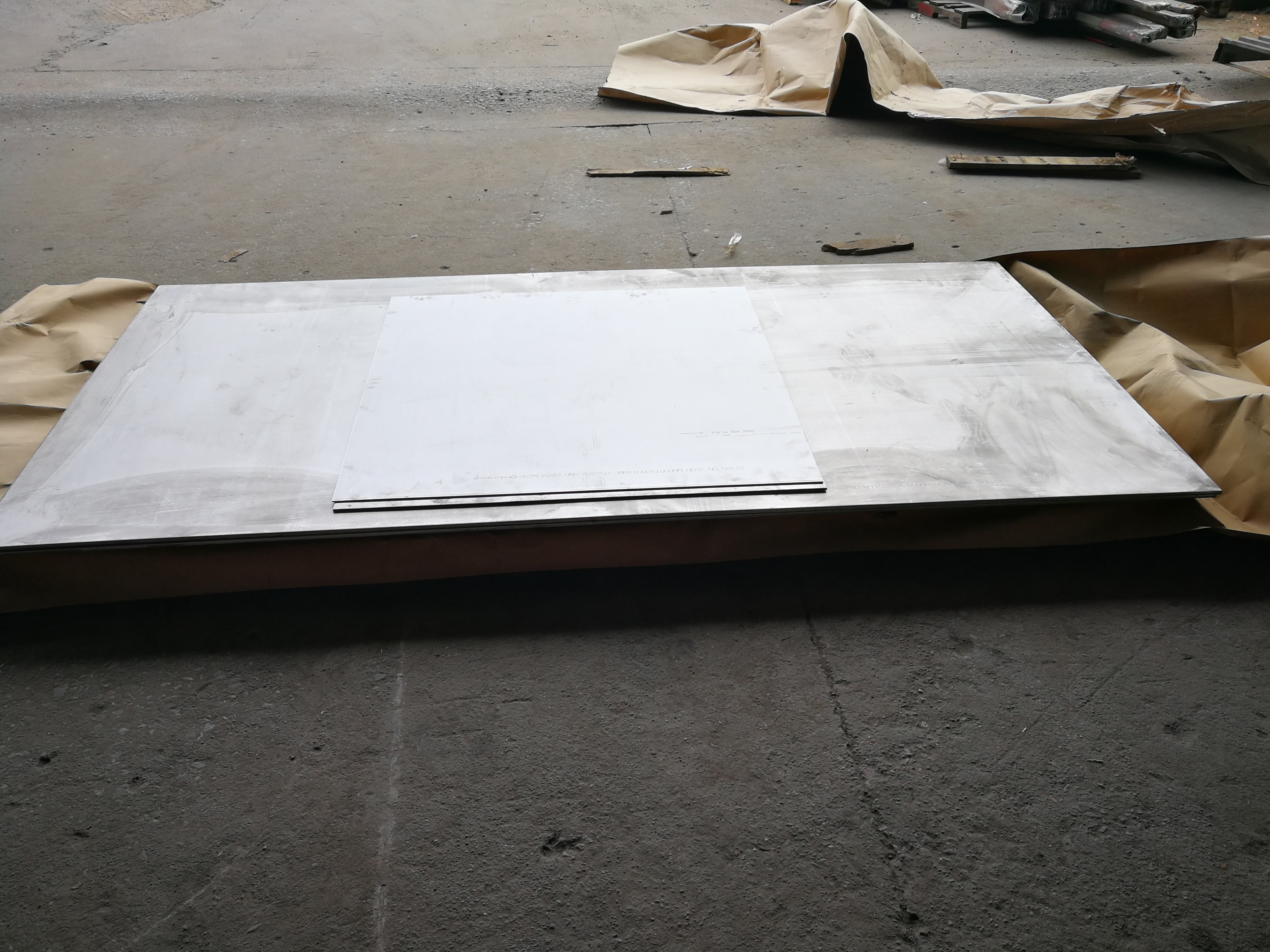 254SMO 00cr20ni18mo6cun 1.4547 Stainless Steel Metal Plate 1000 Length