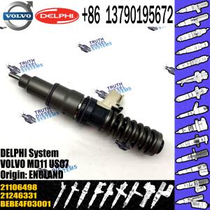 Wholesale Direct Sale Diesel Fuel Injector 21246331 21106498 BEBE4F03001 For VOL MD11 US07 from china suppliers