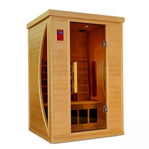 Wholesale 1750W Lose Weight Radiant Heat Saunas Canadian Hemlock Sauna from china suppliers