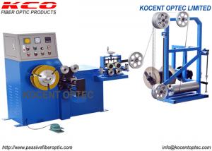 Wholesale Half Automatic Fiber Optic FTTH Drop Cable Rolling Cutting Machine from china suppliers