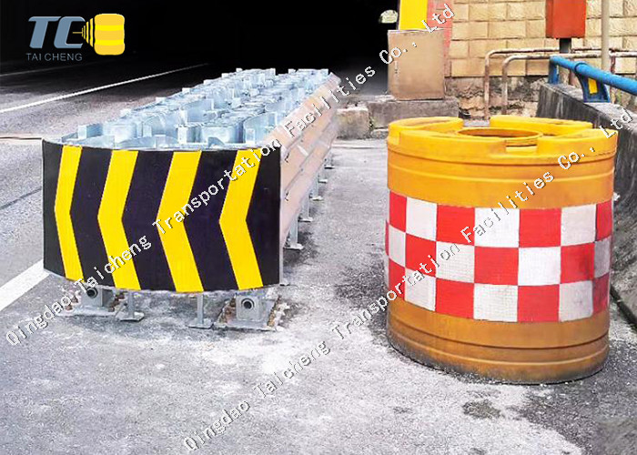 High-Performance Crash Cushion Attenuator for Traffic Management System