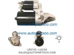 LRS728 0001218152 - LUCAS Starter Motor 12V 2.2KW 9T MOTORES DE ARRANQUE