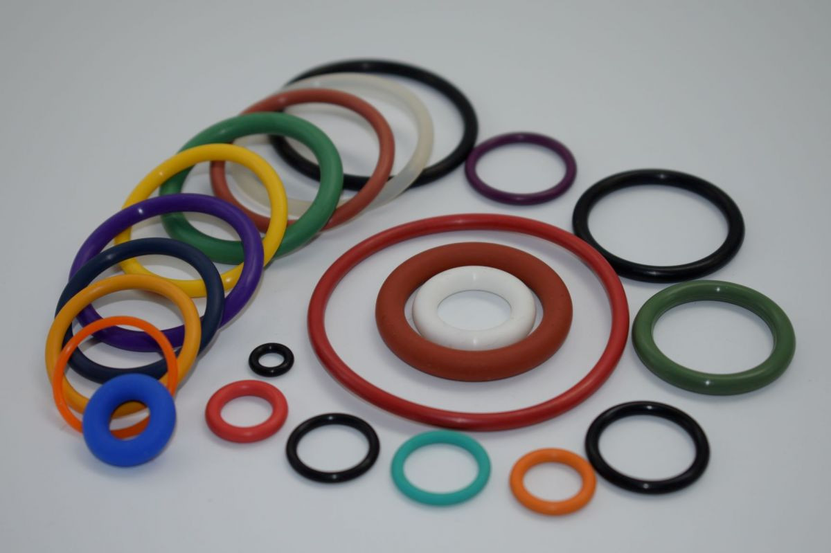 Oil Gas Field Sealing FFKM o rings AS568 Standard Custom Compression Molding Services
