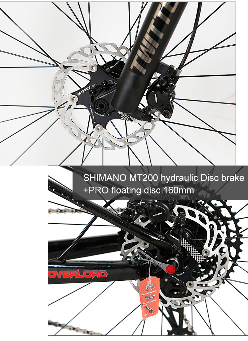 29er Carbon Fiber Full Suspension Mountain Bike