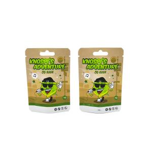 Wholesale Smell Proof Food-Grade Packaging Zip Lock Cigar Shisha Naswar Storage Stand Up Pouch Tobacco Bag With Your Logo from china suppliers
