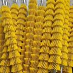 PP Nylon Roller Brush , Industrial Sweeping Brush Food Fruit Vegetable
