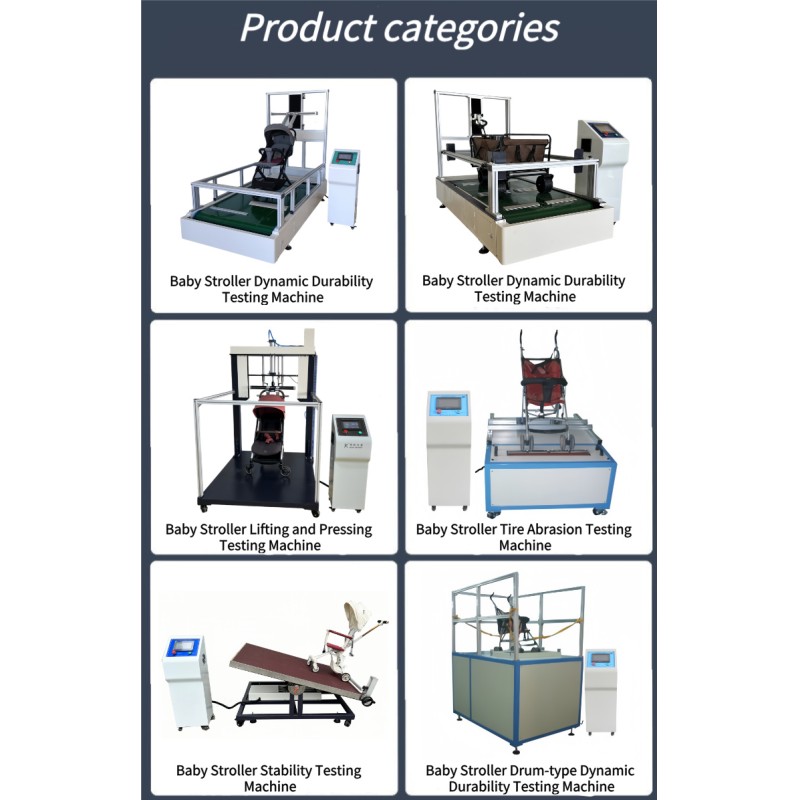 High-Performance Stroller Durability Testing Machine Stroller Drum-Type Dynamic Durability Testing Equipment