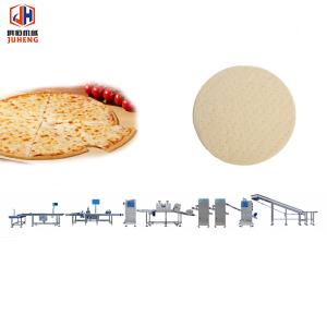 Wholesale 13990mm Pizza Base Production Line 9000pcs/H Electric Pizza Dough Roller Machine from china suppliers