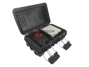 Wholesale PP + GF Fiber Cable Joint Box Waterproof 290 * 190 * 110mm 24cores Capacity from china suppliers