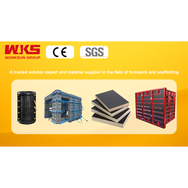 4mm Aluminium Wall Formwork Lightweight Formwork Wall System Reusable
