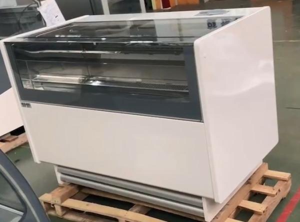Gelato Ice Cream Showcase Industrial Refrigeration Equipment N.W 255KG 220-240V