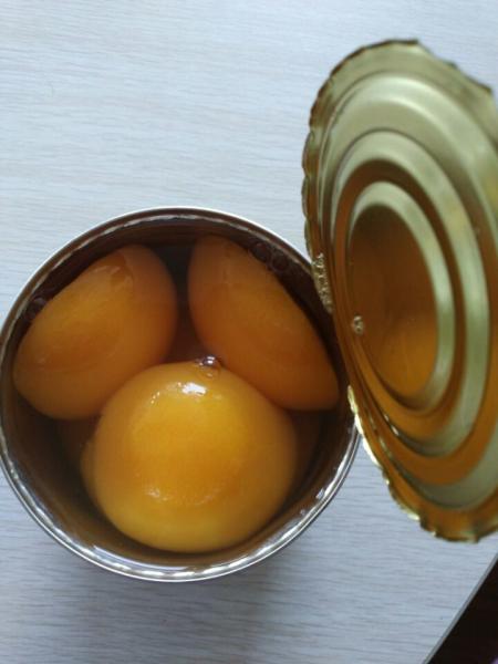 Shelf Stable Canned Yellow Peach Ingredients Peaches Brix 14-17% Light / 18-22%