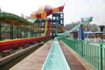 ExcitingLoopBody Slide Aqua Park Fiberglass Water Slides , Platform Height 16m