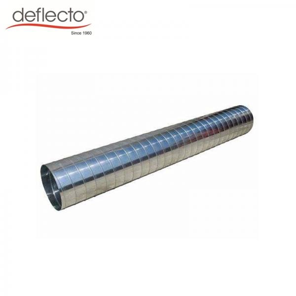 Quality 20 Inch Rigid Air Duct 0.6 Mm Thickness Galvanized Steel Spiral Duct for sale