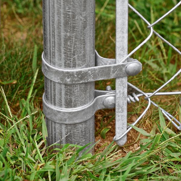 2-3/8" Chain Link Fence Attachments Hardware Aluminum Cast Iron