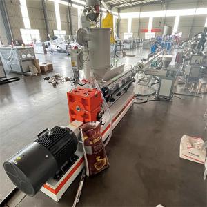 China Automatic Plastic Pipe Machine Manufacturers Industrial PE pipe production line on sale