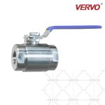Dn20 2 Piece Floating Ball Valve Stainless Steel 316 3/4" 150lb Fnpt Api608 Full
