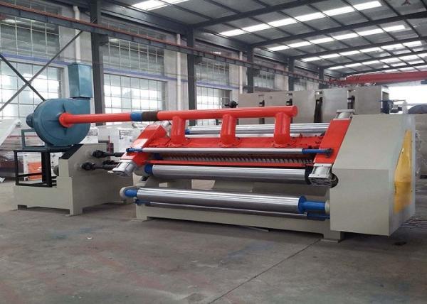 B C E Flute Corrugated Cardboard Production Line For Two Layer Corrugating
