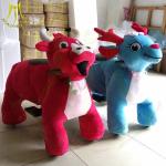 Hansel shopping mall entertainment electric mountable animal plush ride