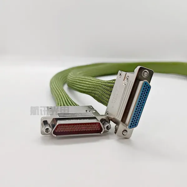 J30j-51tj L-a-500 Rectangular Connector 51 Pin Shielded Shell Plug