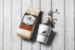 Customized Printed Kraft Paper Side Gusset Coffee Bag 500g/1kg