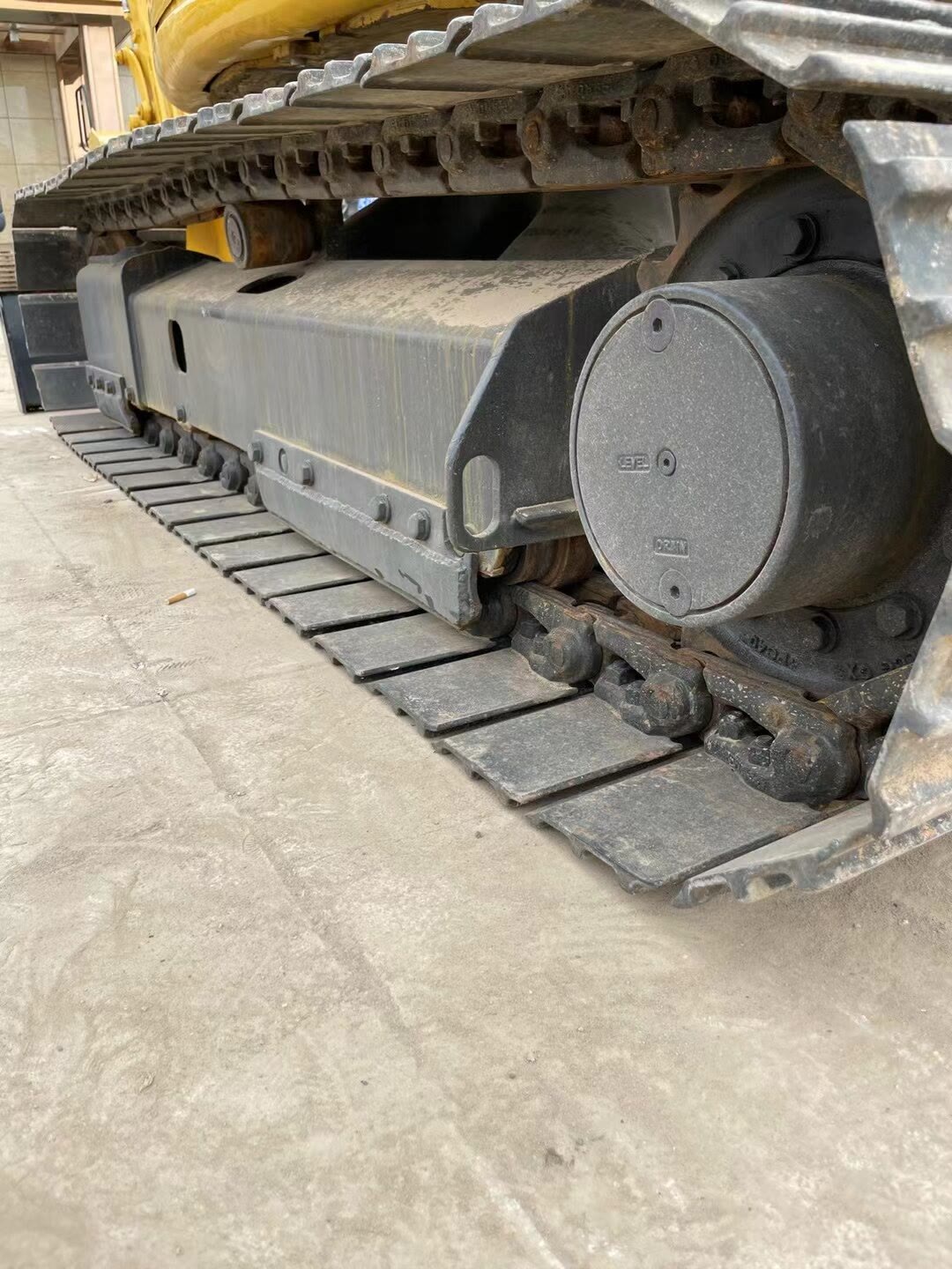 Secondhand Excavator Komatsu PC55MR Small Excavator with Original Hydraulic Valve