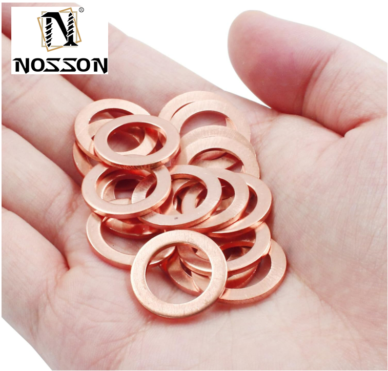 Mining Custom Red Copper Washer Thin Metal Brass Flat Washer M3 M4 M5 M6 M8 M10 M12 M14 M16 M18 M20 M22 M24 M27 M30