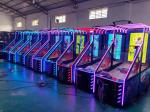 Coin Operated Luxury Street Arcade Basketball Hoop Machine With 55LCD Big Screen