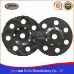 Boomerang Shaped 5 / 6 Inch Concrete Grinding Wheel For Grinding Rough Surfaces