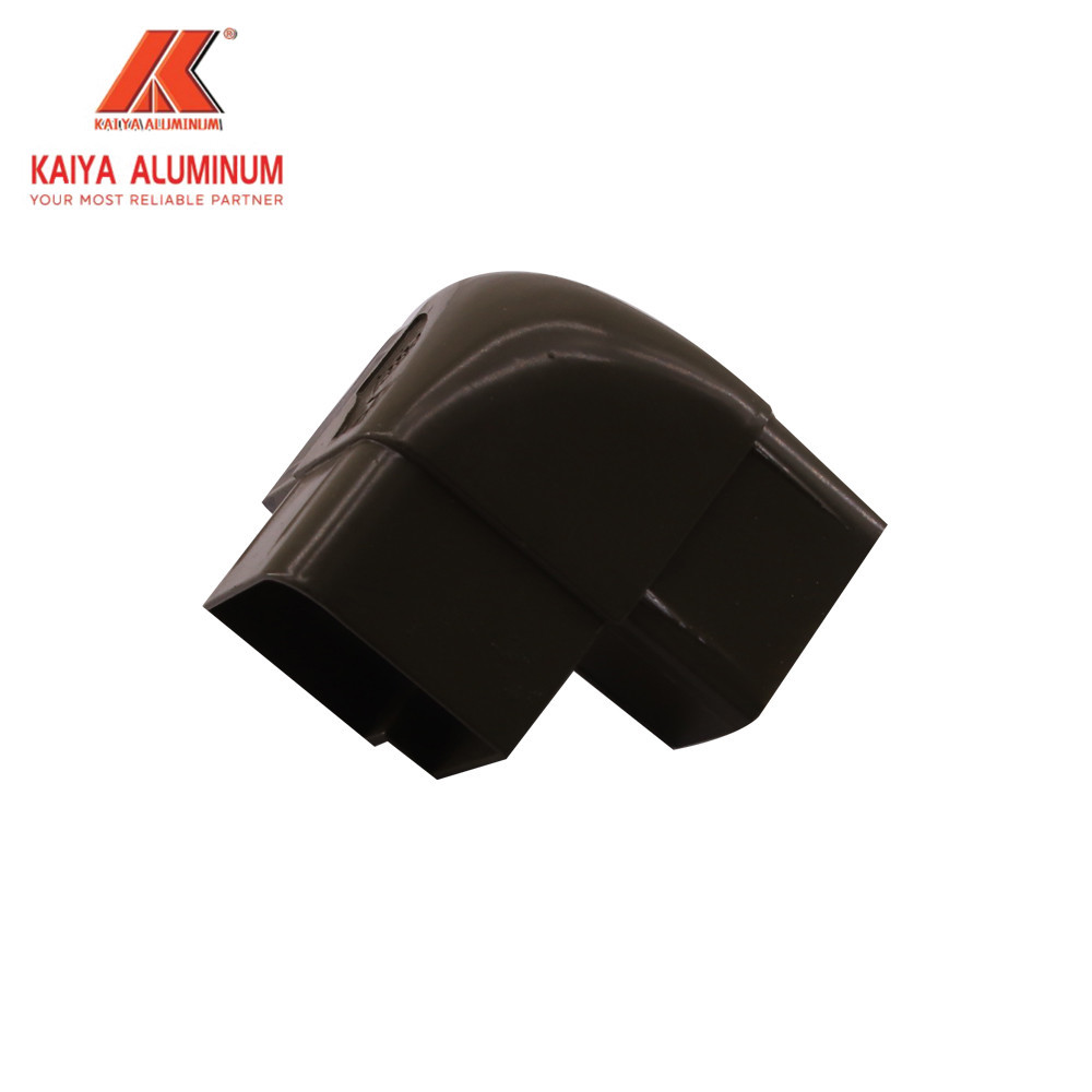 1/2" 6061 CNC Aluminum Profile Tri Angle 3 Way Corner Elbow